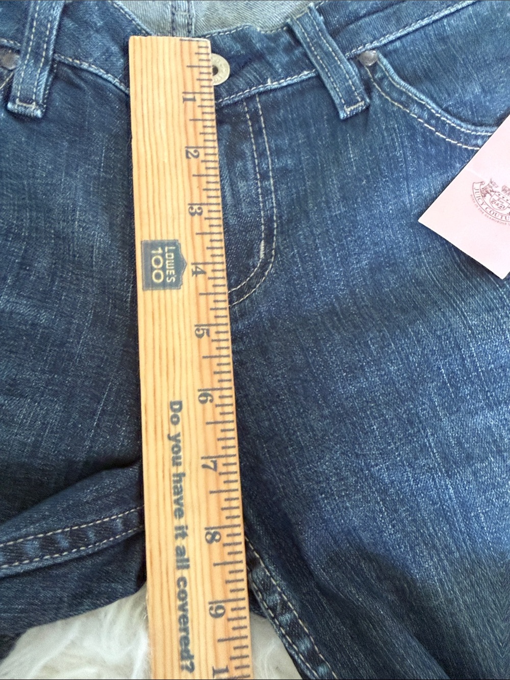 Juicy Couture Women's Blue Boot Cut Jeans Y2K - Picture 9 of 10